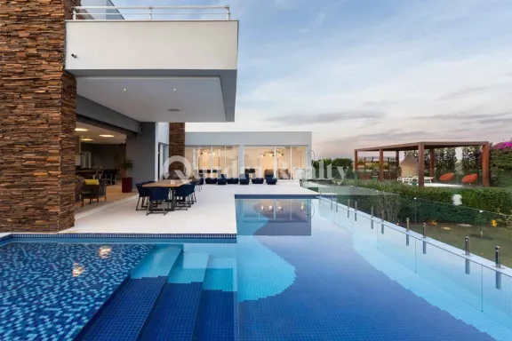 Casa com ampla área de lazer em Porto Feliz, Residencial Fazenda Alvorada – 1